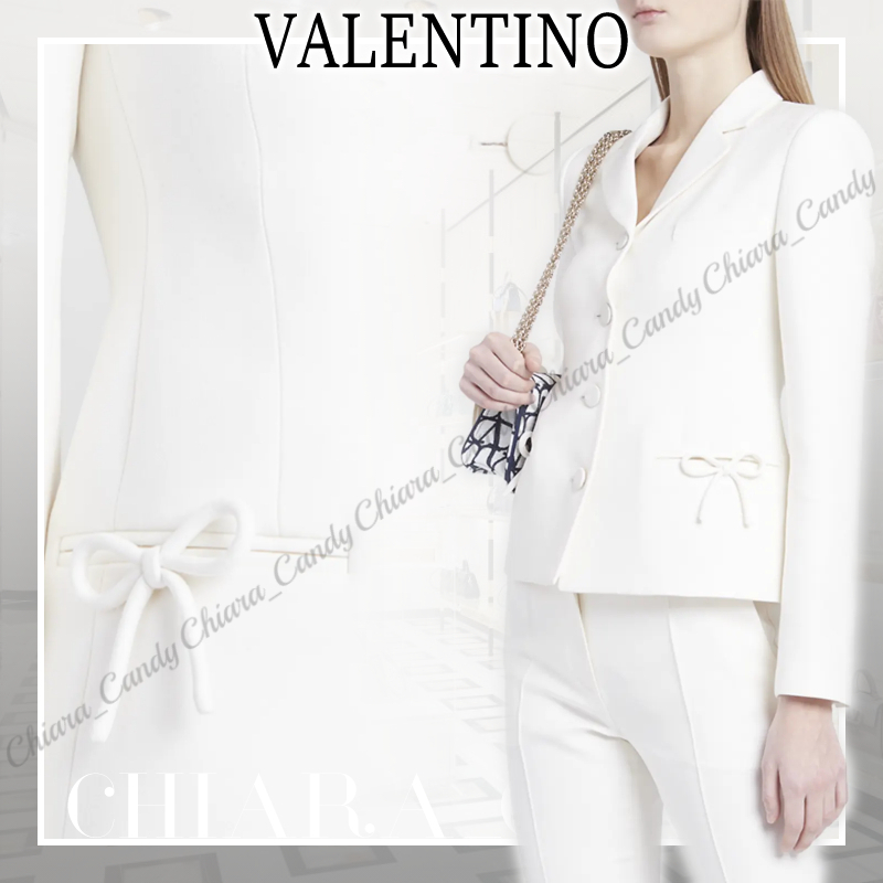 【23AW NEW】VALENTINO_women / クレープクチュール ジャケット