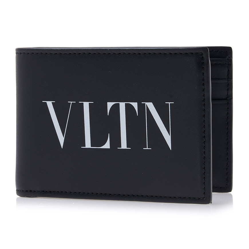 VALENTINO メンズ VLTNロゴ 二つ折り財布 (VALENTINO/折りたたみ