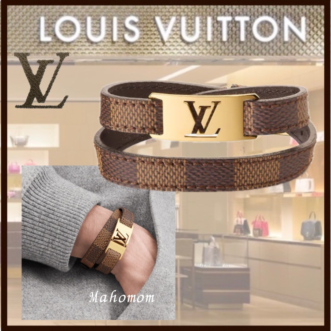 Louis vuitton★ ギフト◎ サイン イット ブレスレット ロゴ
