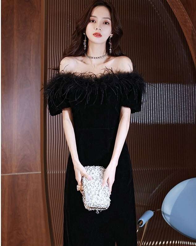 イブニングドレス 2色 パーティー 結婚式 オフショルダー 韓国 楽天市場】オフショルダー ウエディングドレス 二次会 ロング