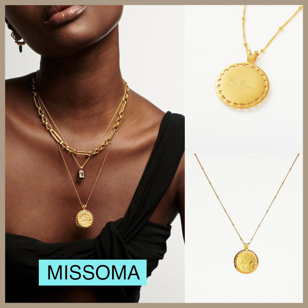 ★MISSOMA★ LUCY WILLIAMS ライジング サン コイン ネックレス