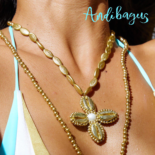 ANDI BAGUS☆Caledonia Cowrie Necklace シェル ネックレス
