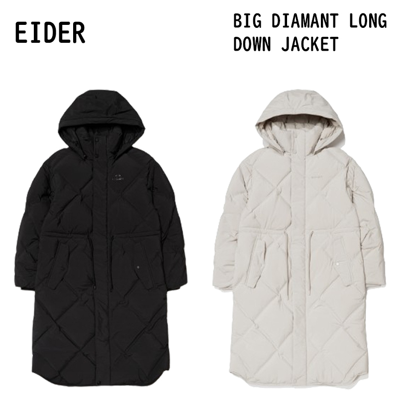 EiDER★LADY'S_BIG DIAMANT LONG ダウンジャケット_2色