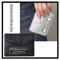 THE MUSEUM VISITOR Street Style Logo Card Holders