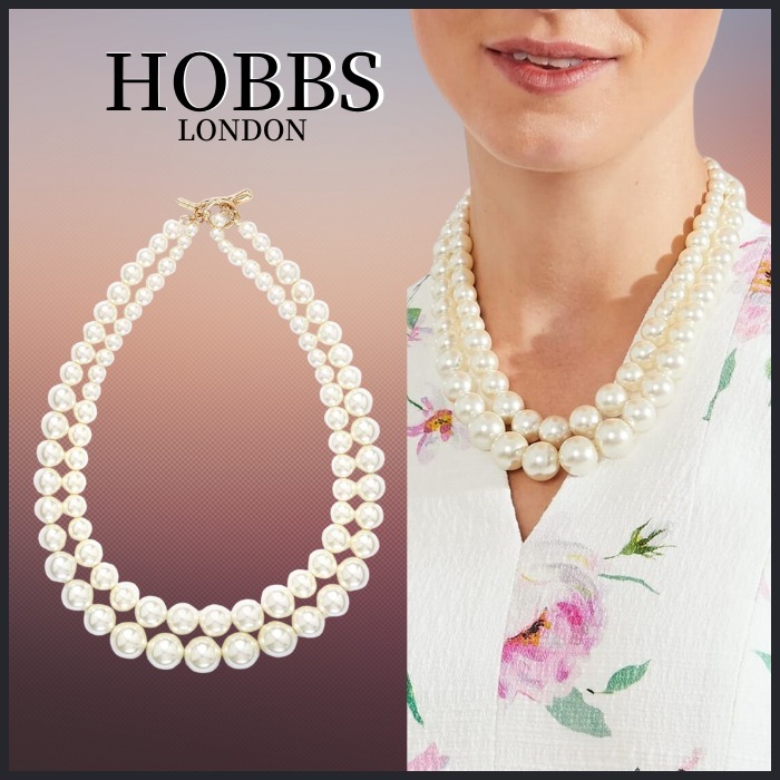 【関税なし】HOBBS LONDON ホッブス Vivien ネックレス ２連