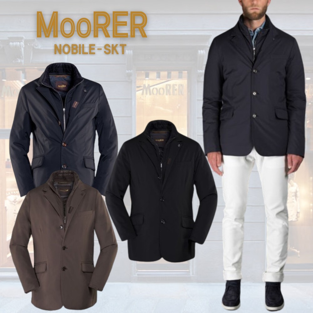 直営店買付【MooRER】NOBILE-SKT ウォータープルーフ ジャケット