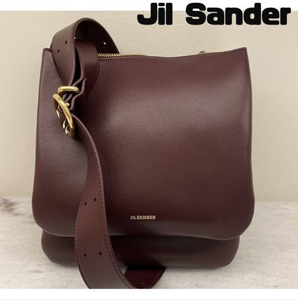 Jil Sander レディース ショルダーバッグ・ポシェット ブラウン 二つ
