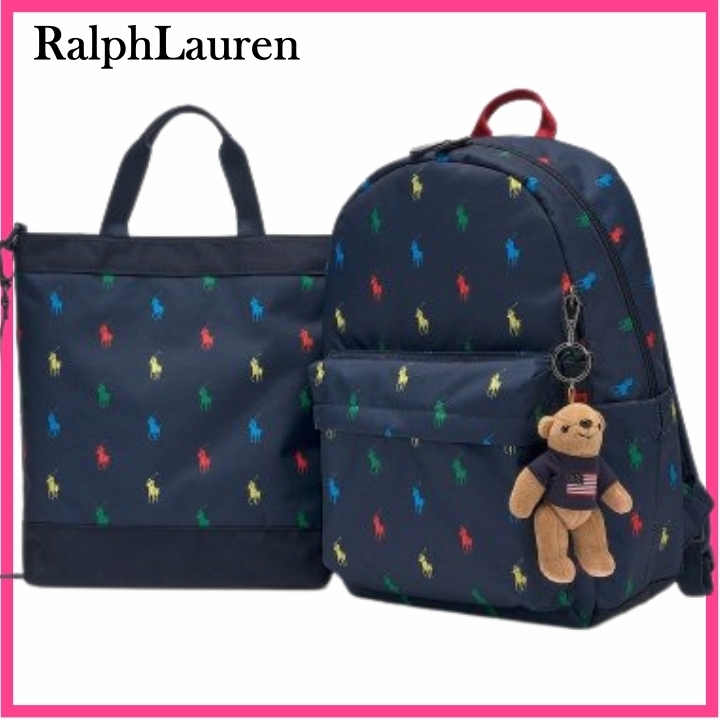 23FW【RalphLauren】バックパック＆補助バッグセット 入学祝い