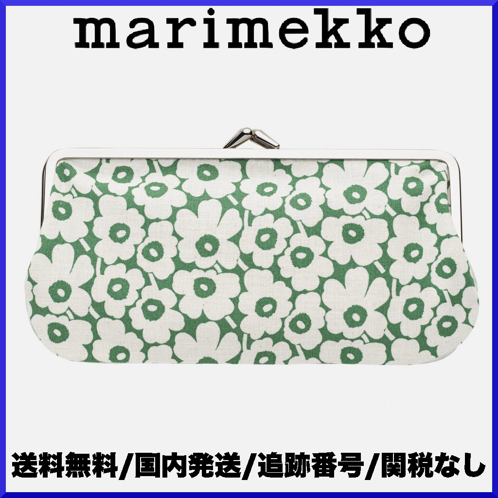 【24SS】マリメッコ/Silmalasi Kukkaro Pikkuinen Unikko ポーチ