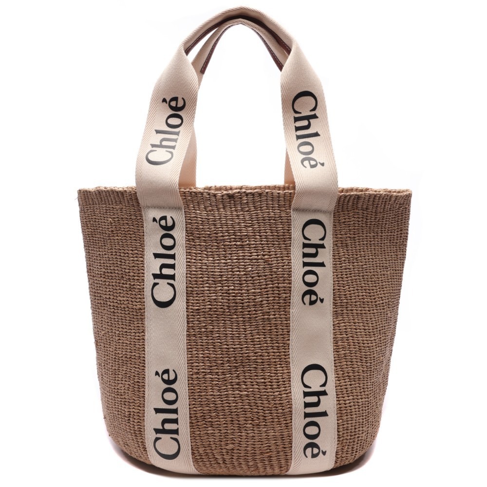 トートバッグ CHLOE LARGE WOODY BASKET BAG