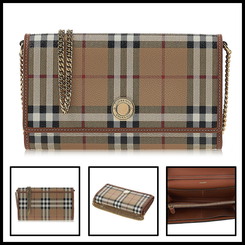★送料関税込★Burberry HANNAH ハンナ チェーンウォレット