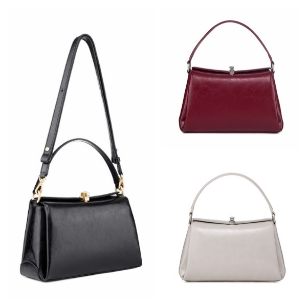 LOEUVRE トップハンドルショルダーバッグ Sac de Cle Medium 3色