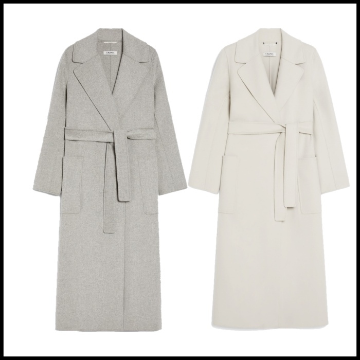 S MAXMARA ウールローブコート PAOLORE