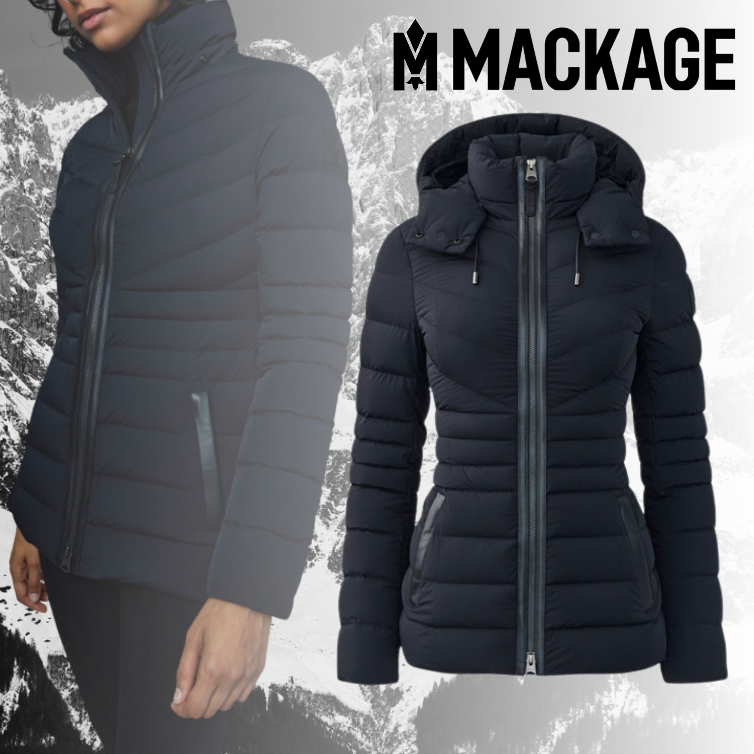MACKAGE マッカージュ Patsy Jacket ライトダウンジャケット