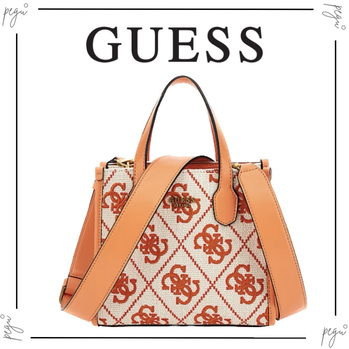 【Guess】国内発送 Silvana 4g logo mini handbag ハンドバッグ