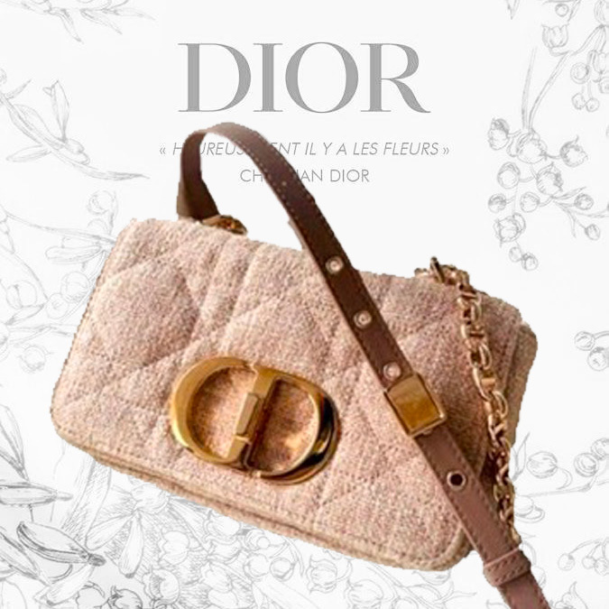 【関税込み】DIOR カロ バッグ スモール マクロカナージ リネン