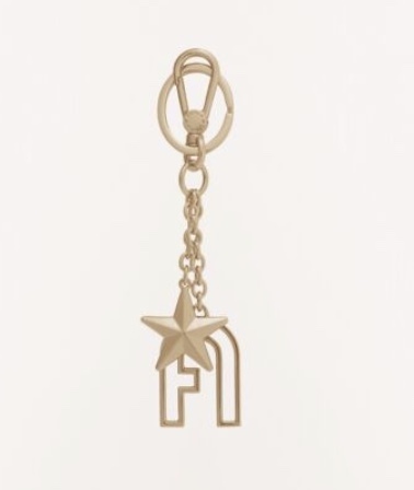 メタルキーリング／キーホルダー CLASSIC STAR LOGO ☆ FURLA