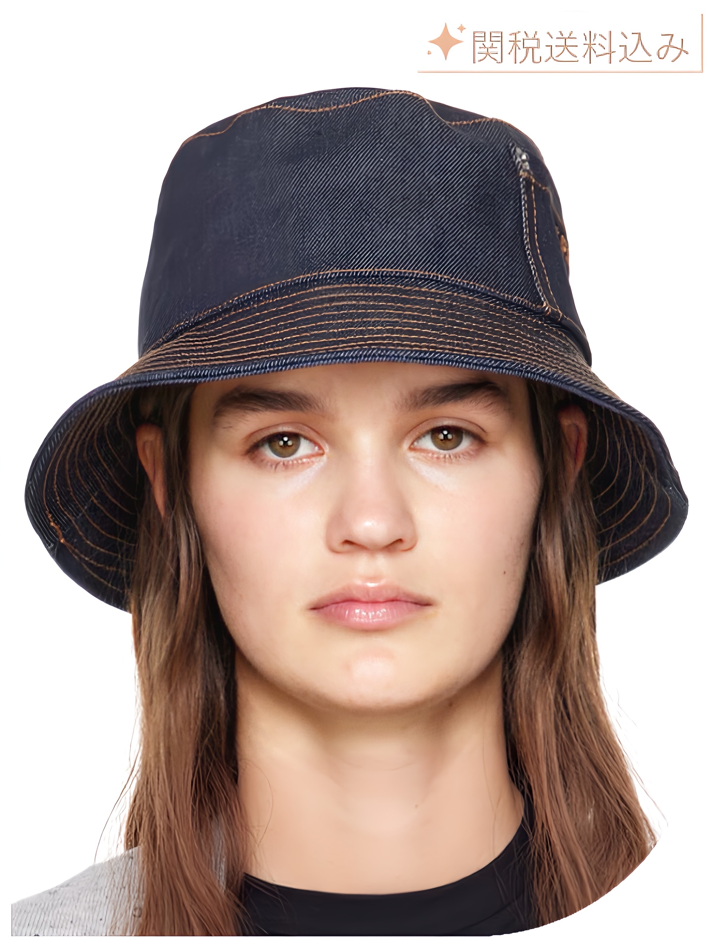 A.P.C. ブルーThaisバケットハット 《関税-送料込み》