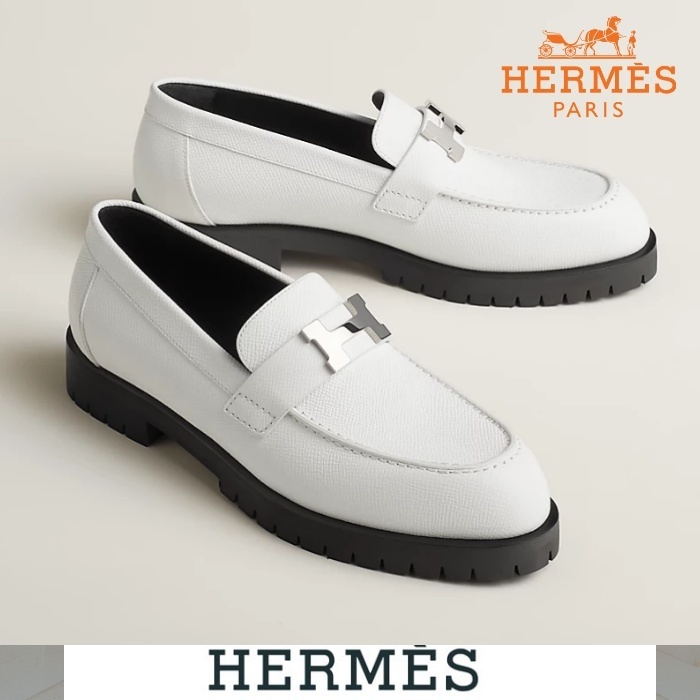《24SS★》HERMES モカシン ローファー Faubourg