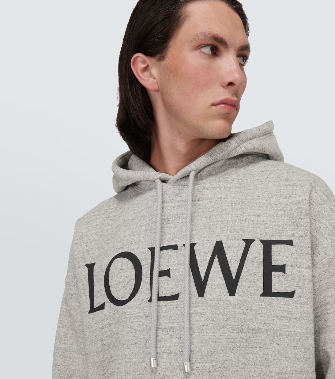 人気 ブランド チェック 国内発】LOEWE ロゴ フーディー（コットン オーバーサイズ パーカー