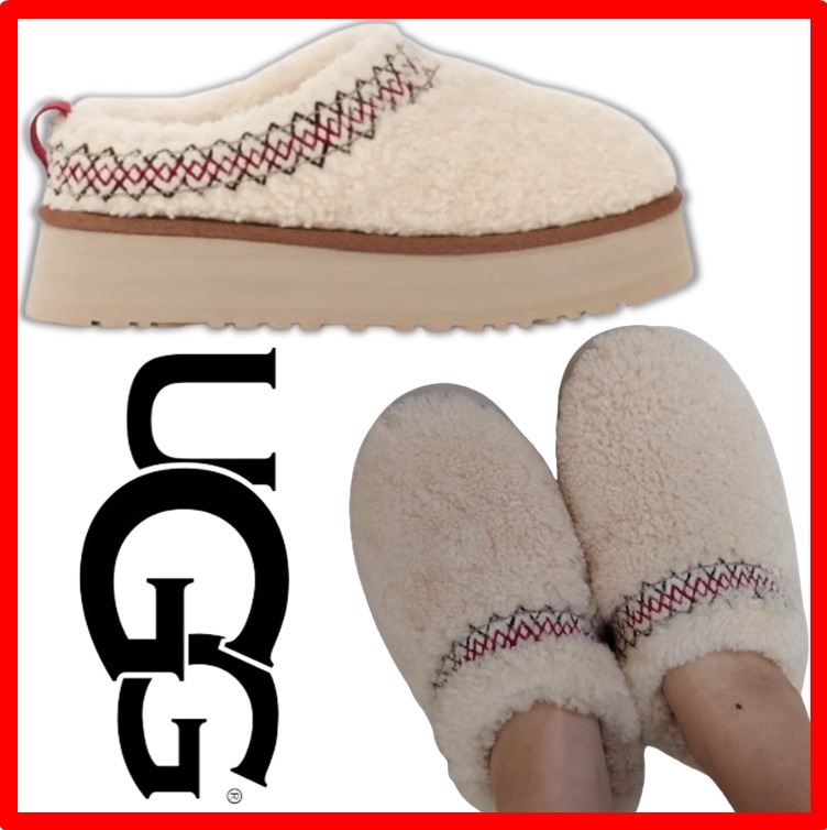 ☆韓国の人気☆【UGG】☆UGG W Tazz Braid☆Natural☆