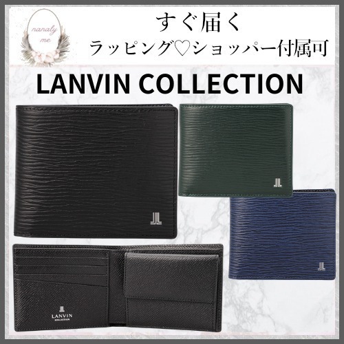 【定番人気☆】ランバンコレクション 折りたたみ財布