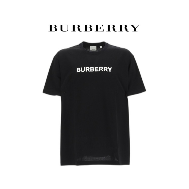 ★関税込み・送料無料★ バーバリー ロゴ プリント Tシャツ