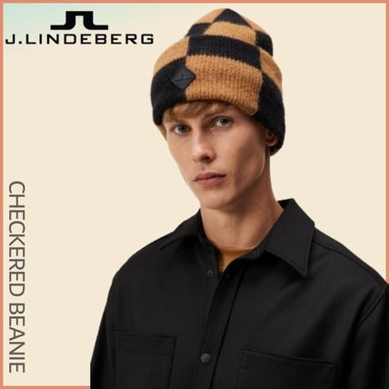 J.LINDEBERG(ジェイリンドバーグ) ニットキャップ・ビーニー(メンズ