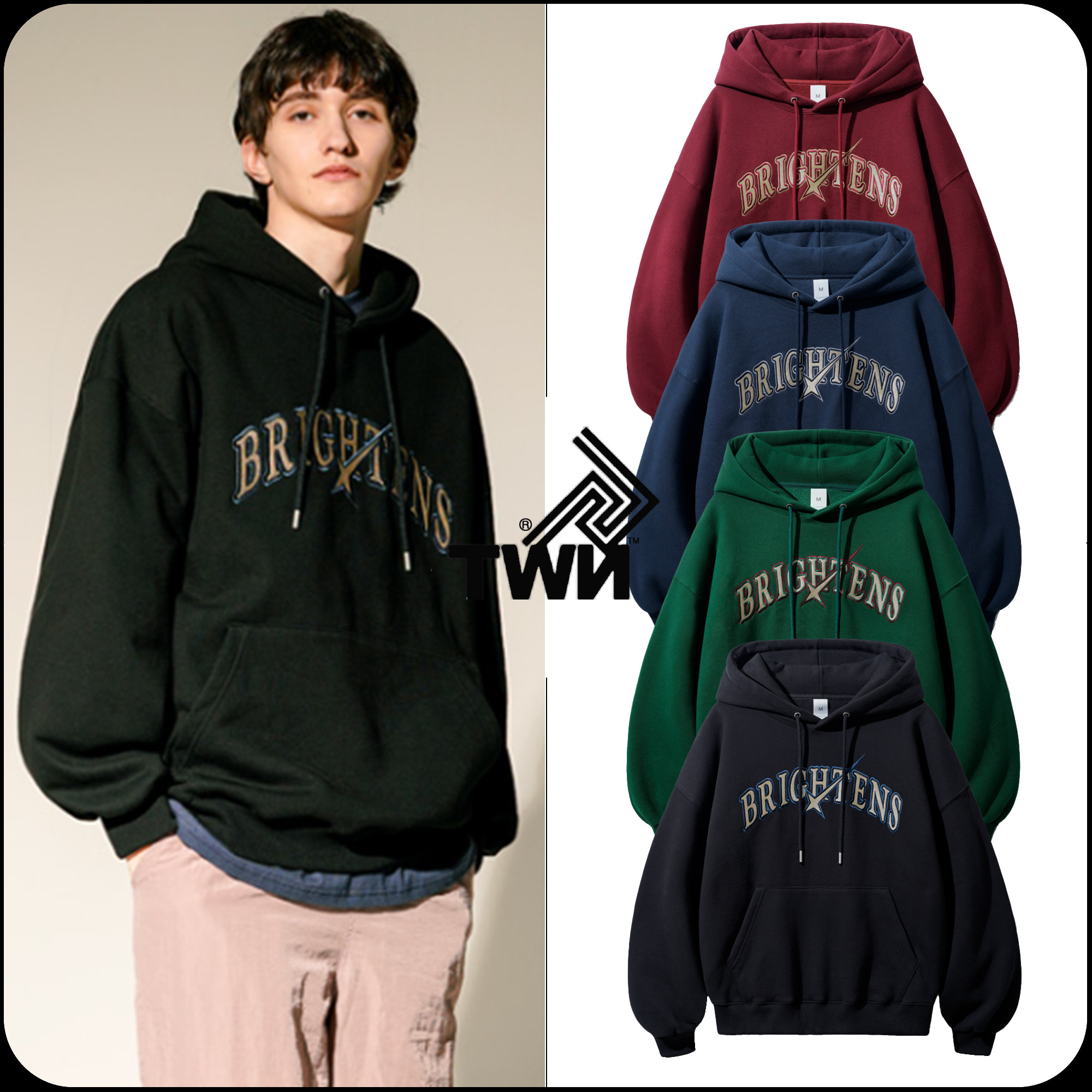 [TWN]★BRIGHTENS HOODIE