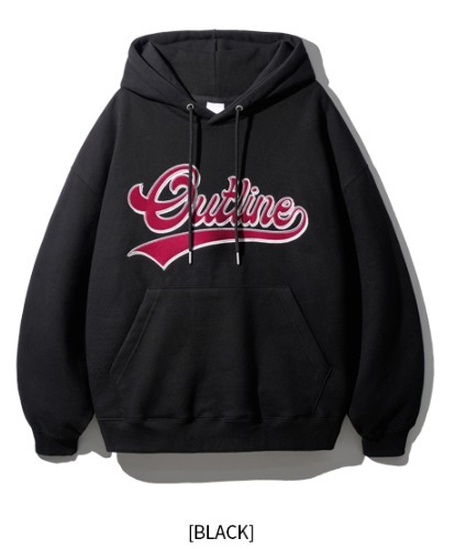 [JEMUT]★OUTLINE OVERFIT NAPPING HOOD JEMUT]☆OUTLINE OVERFIT NAPPING HOOD (Jemut/パーカー