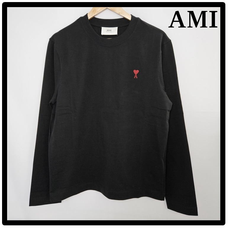 ★送料・関税込★AMI★LONG-SLEEVED ROUND NECK T-SHIRTS★