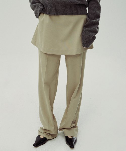 パンツ [SINOON] 2 WAY LAYERED PANTS