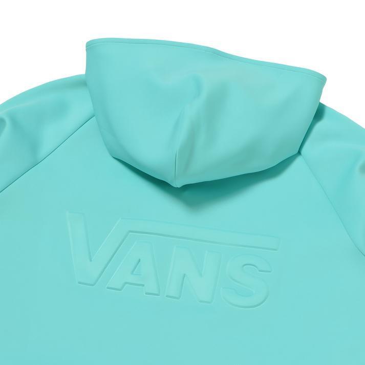 国内配送 VANS M EMBOSS ZIP H SWT TURQUOISE