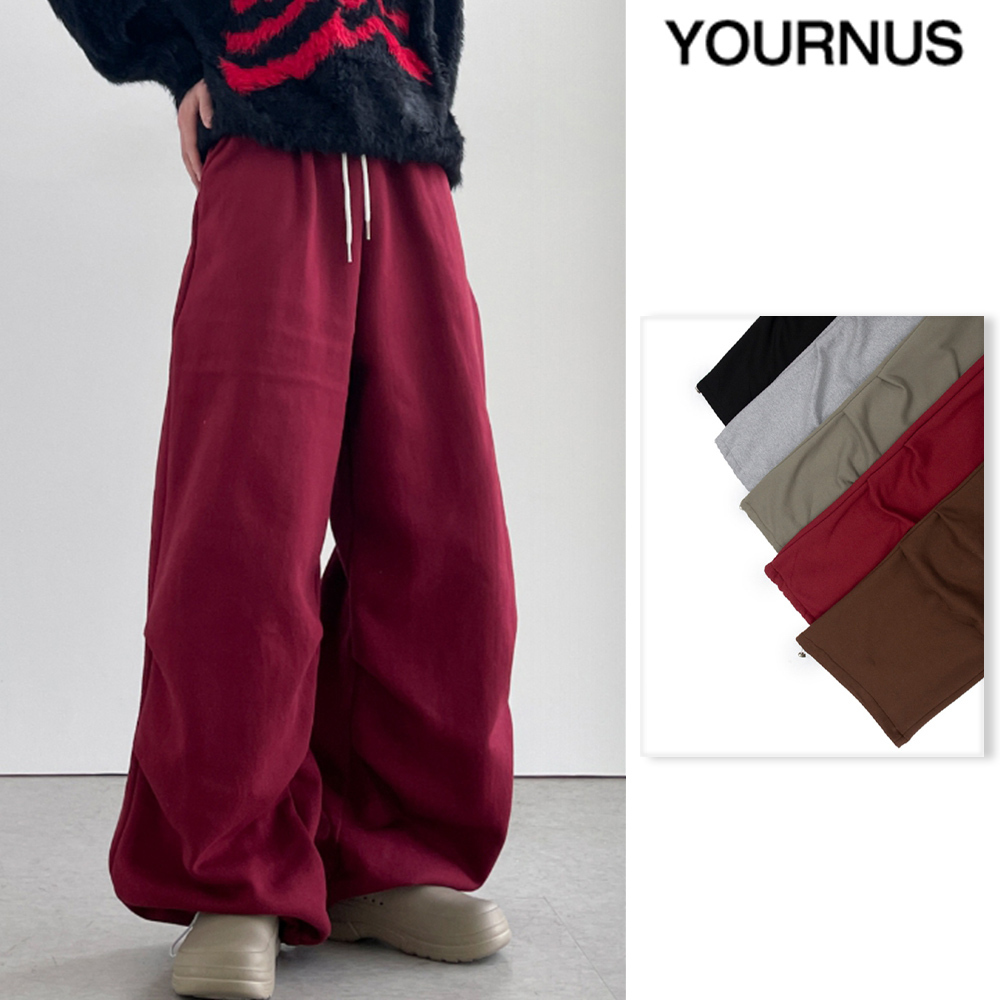 【YOURNUS】Ringle String Training Pants
