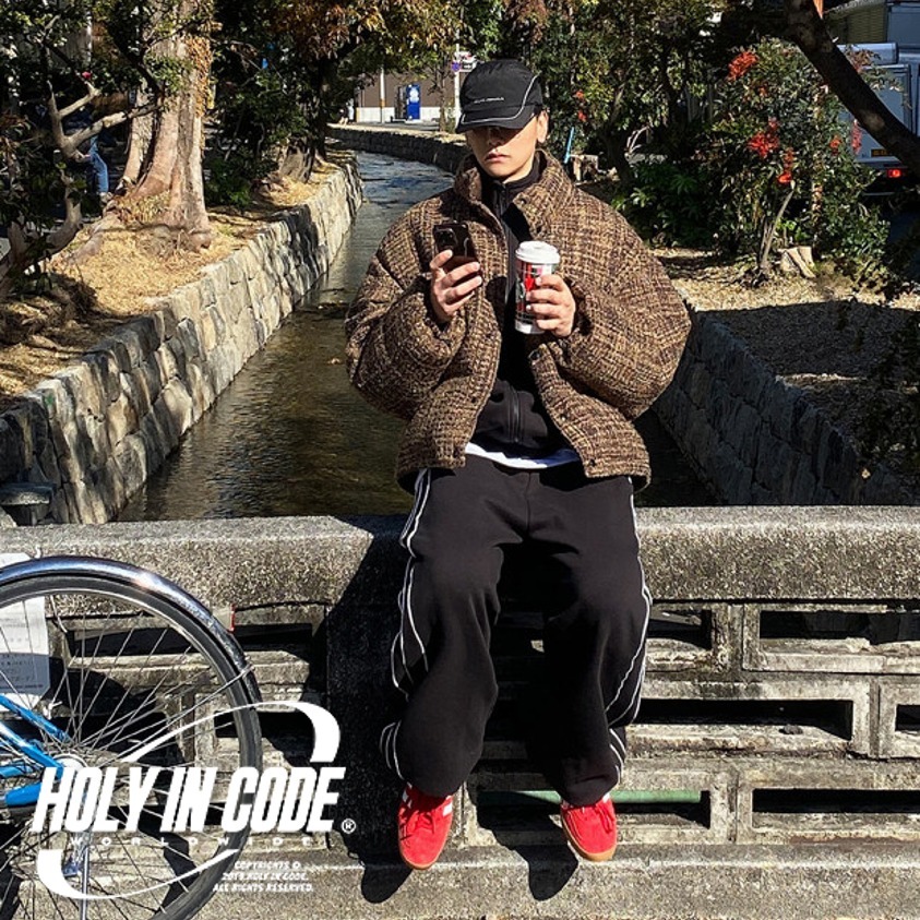 ダウンジャケット・コート No.0549 reversible tweed padding JP