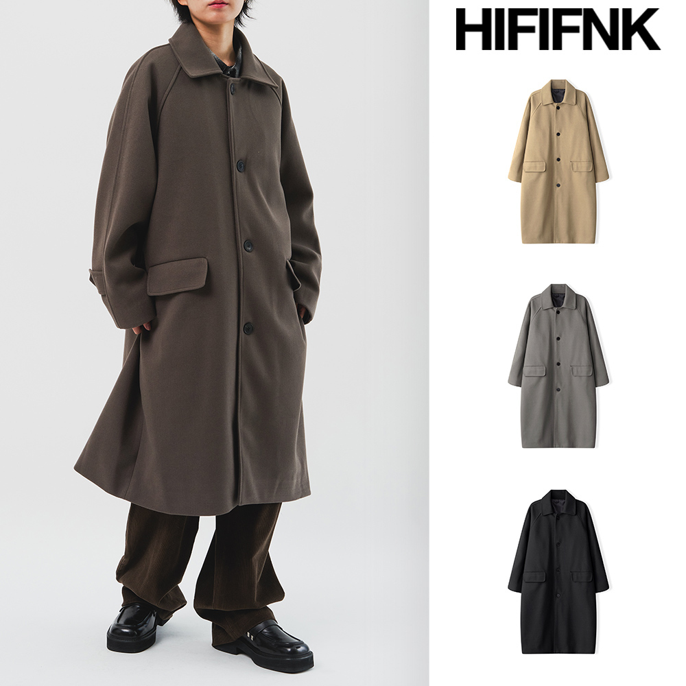 【HI FI FNK】Doner Balmacaan Coat