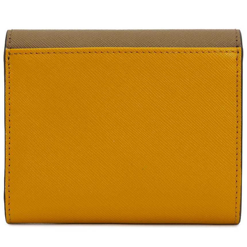 《MARNI》 PFMO0052U8 LV520 Z649M ロゴ 折りたたみ財布