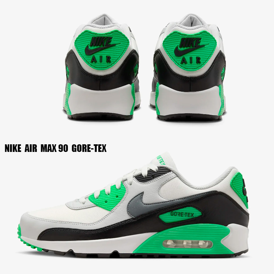 NIKE★AIR MAX 90 GORE-TEX★SUMMIT WHITE/LUCKY GREEN