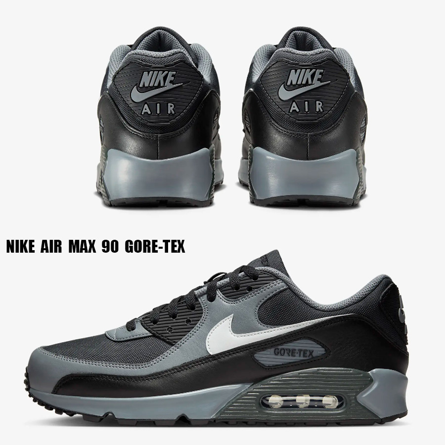 NIKE★AIR MAX 90 GORE-TEX★DARK SMOKE GREY/COOL GREY/BLACK
