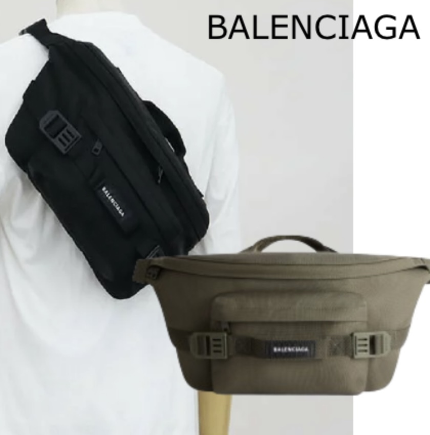 24SS】BALENCIAGA ARMY ナイロン ベルトバッグ ウエストポーチ
