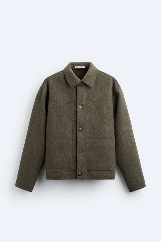 ZARA - 【新品タグ付き/文夫名品】ZARA ショートテクスチャー