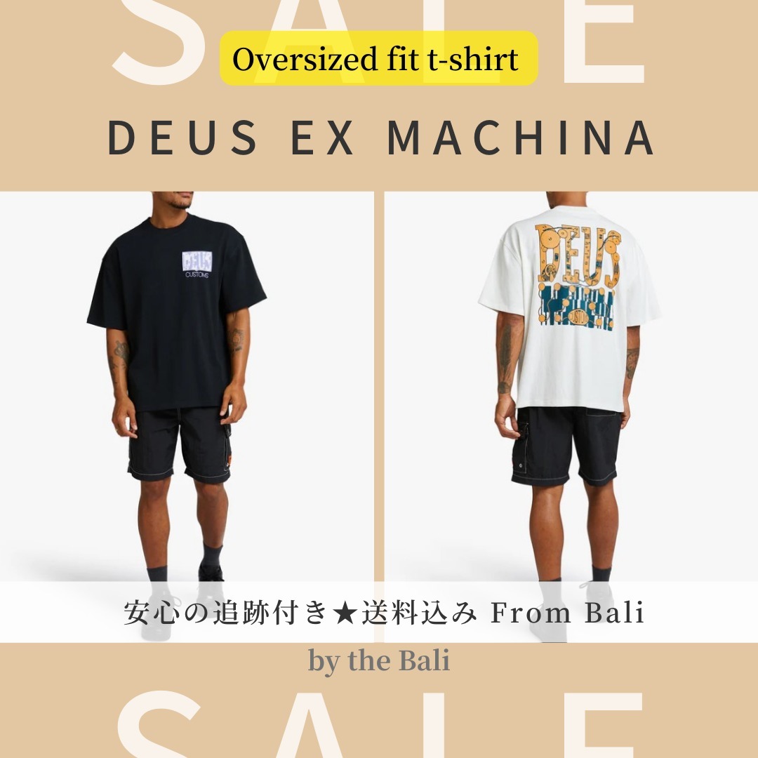【DEUS】オーバーサイズフィットＴシャツ★グラフィックデザイン