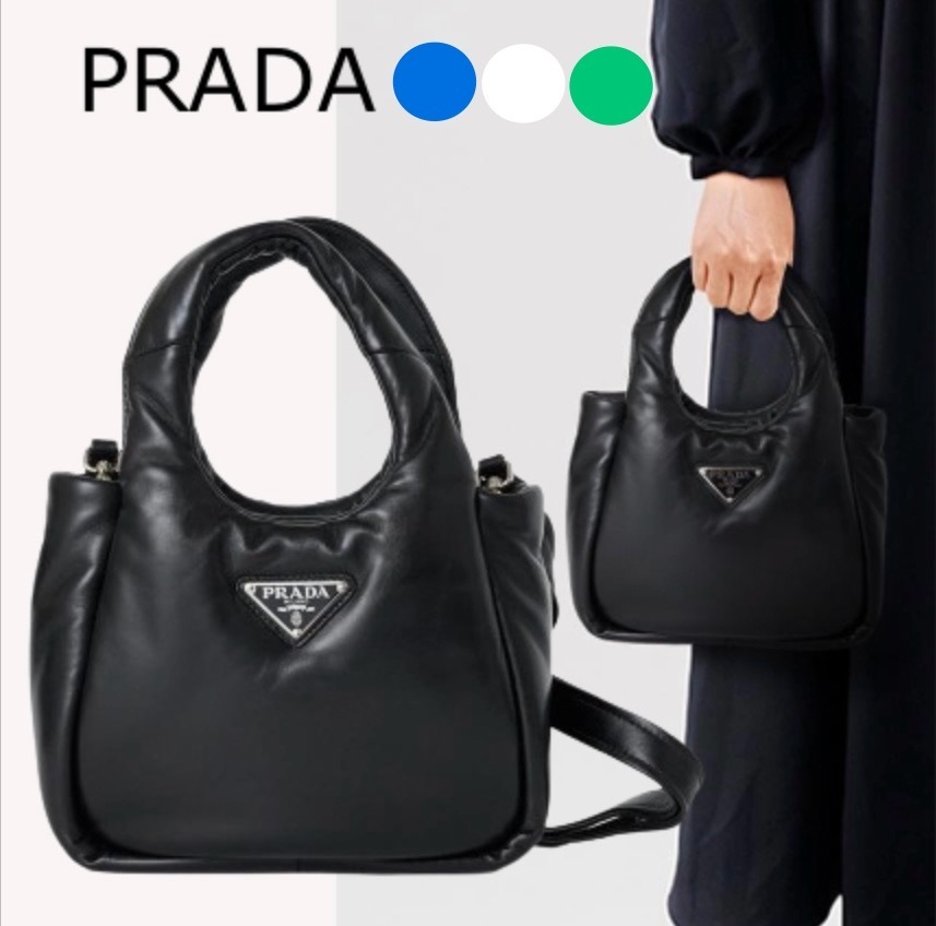 【PRADA】ロゴ トライアングル バッグ ショルダー Re-Nylon ミニ