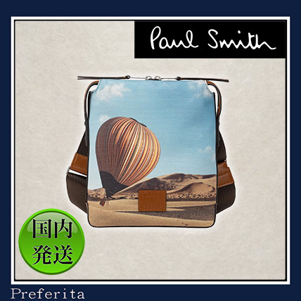 【Paul Smith】ショルダーバッグ 2WAY ストライプバルーン USA