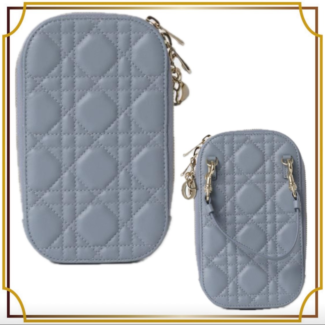 Dior スマホショルダー スマホケース ポーチ LADY DIOR