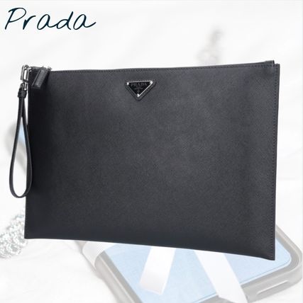 PRADA(プラダ) クラッチバッグ(メンズ) - 海外通販のBUYMA