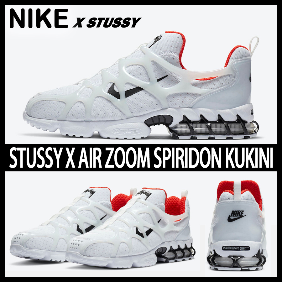 ★NIKE x STUSSY★コラボ★AIR ZOOM SPIRIDON KUKINI★追跡可