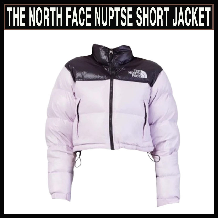 【THE NORTH FACE】人気☆ NUPTSE SHORT JACKET LAVENDER FOG