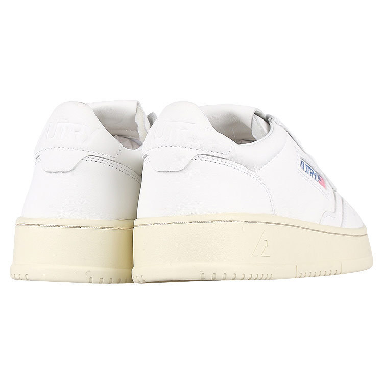 関税負担なし☆AUTRY オートリー Dallas Low スニーカー Autry Dallas Low Sneakers In White And Black Leather