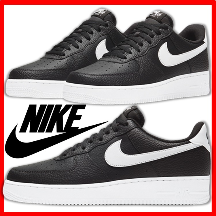 ★韓国の人気【NIKE】★NIKE AIR FORCE 1 '07 BLACK★24-31cm★
